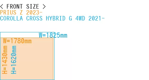 #PRIUS Z 2023- + COROLLA CROSS HYBRID G 4WD 2021-